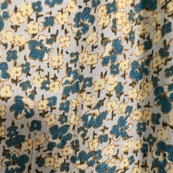 NWT Gap Kids short sleeve, button front, floral dress XXL - Picture 9 of 9